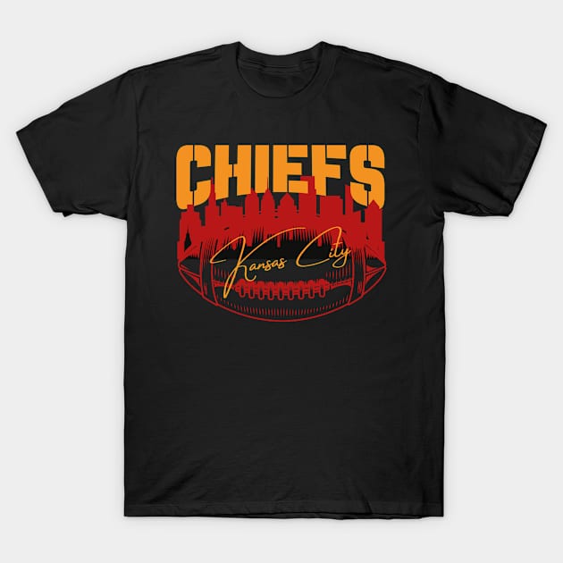 kansas city chiefs T-Shirt by soft and timeless